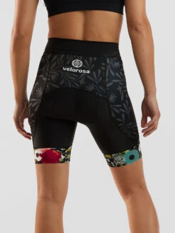 Ride Relentless Cycling Shorts - Night Garden -Prana Sportswear Shop 111308 02