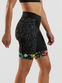 Ride Relentless Cycling Shorts - Night Garden -Prana Sportswear Shop 111308 03