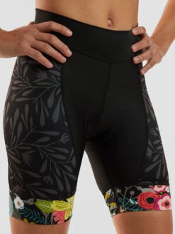 Ride Relentless Cycling Shorts - Night Garden -Prana Sportswear Shop 111308 04