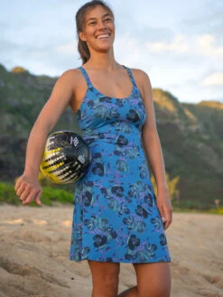 Yes Dress - Chili Blossom -Prana Sportswear Shop 121015 07