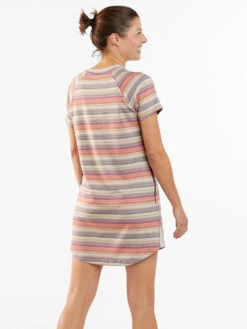 Hideaway Sweatshirt Dress - Horizon Stripe 13 Hideaway Sweatshirt Dress - Horizon Stripe -Prana Sportswear Shop 121016 04