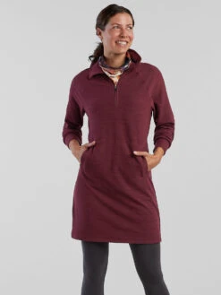 Hibernation 1/4 Zip Dress -Prana Sportswear Shop 132574 03