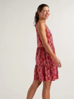 Crusher Tiered Dress -Prana Sportswear Shop 132582 02