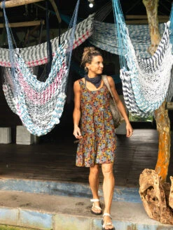 Crusher Tiered Dress