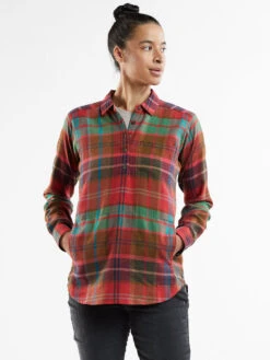 Plaiditude Droptail Shirt 14 Plaiditude Droptail Shirt -Prana Sportswear Shop 182514 05