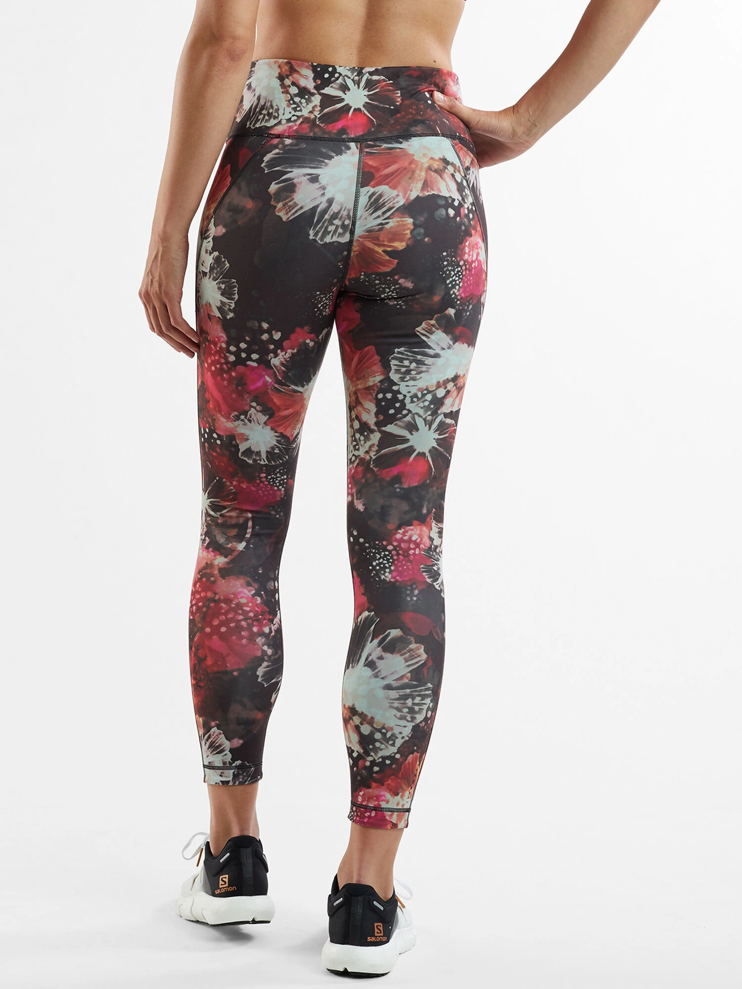 Mad Dash Reversible 7/8 Running Tights - Glacier Meadows 5 Mad Dash Reversible 7/8 Running Tights - Glacier Meadows - Image 3