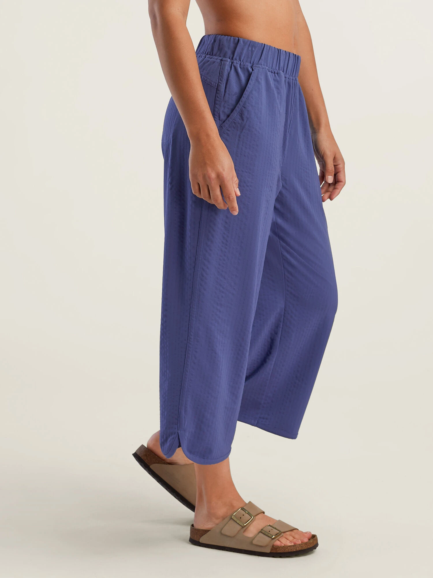 Slaycation 2.0 Cropped Pants - Textured Petite 6 Slaycation 2.0 Cropped Pants - Textured Petite - Image 4