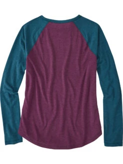 Notton™ Long Sleeve Baseball Tee -Prana Sportswear Shop 400953 02
