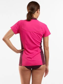 Sunbuster 1/2 Zip Short Sleeve Sun Shirt - Solid -Prana Sportswear Shop 430987 04