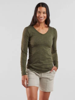 Samba V Neck Long Sleeve -Prana Sportswear Shop 462552 03