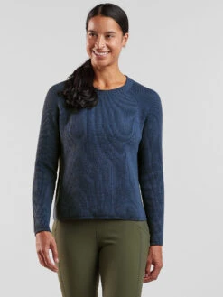 Offsite Synergy Crew Neck Sweater - Solid 11 Offsite Synergy Crew Neck Sweater - Solid -Prana Sportswear Shop 490955 03