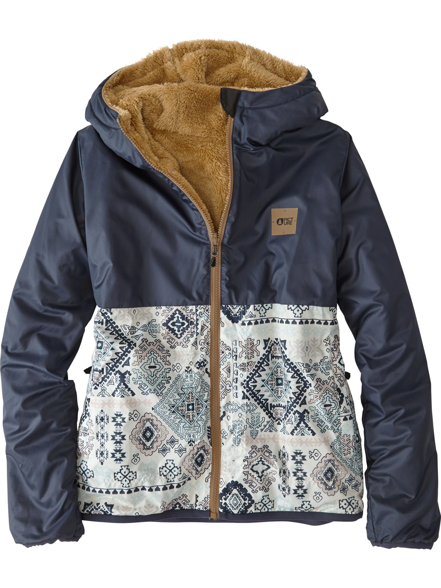 Picture Switcheroo Reversible Fleece Jacket 4 Picture Switcheroo Reversible Fleece Jacket - Image 2