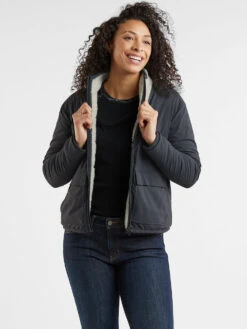 Rushmore Reversible Sherpa Jacket -Prana Sportswear Shop 510978 06