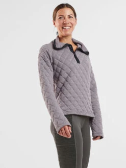 Power Up Quilted Snap Pullover -Prana Sportswear Shop 520307 05