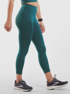 Mad Dash Lite Reversible Crop Tights - Perforated 13 Mad Dash Lite Reversible Crop Tights - Perforated -Prana Sportswear Shop 530964 01