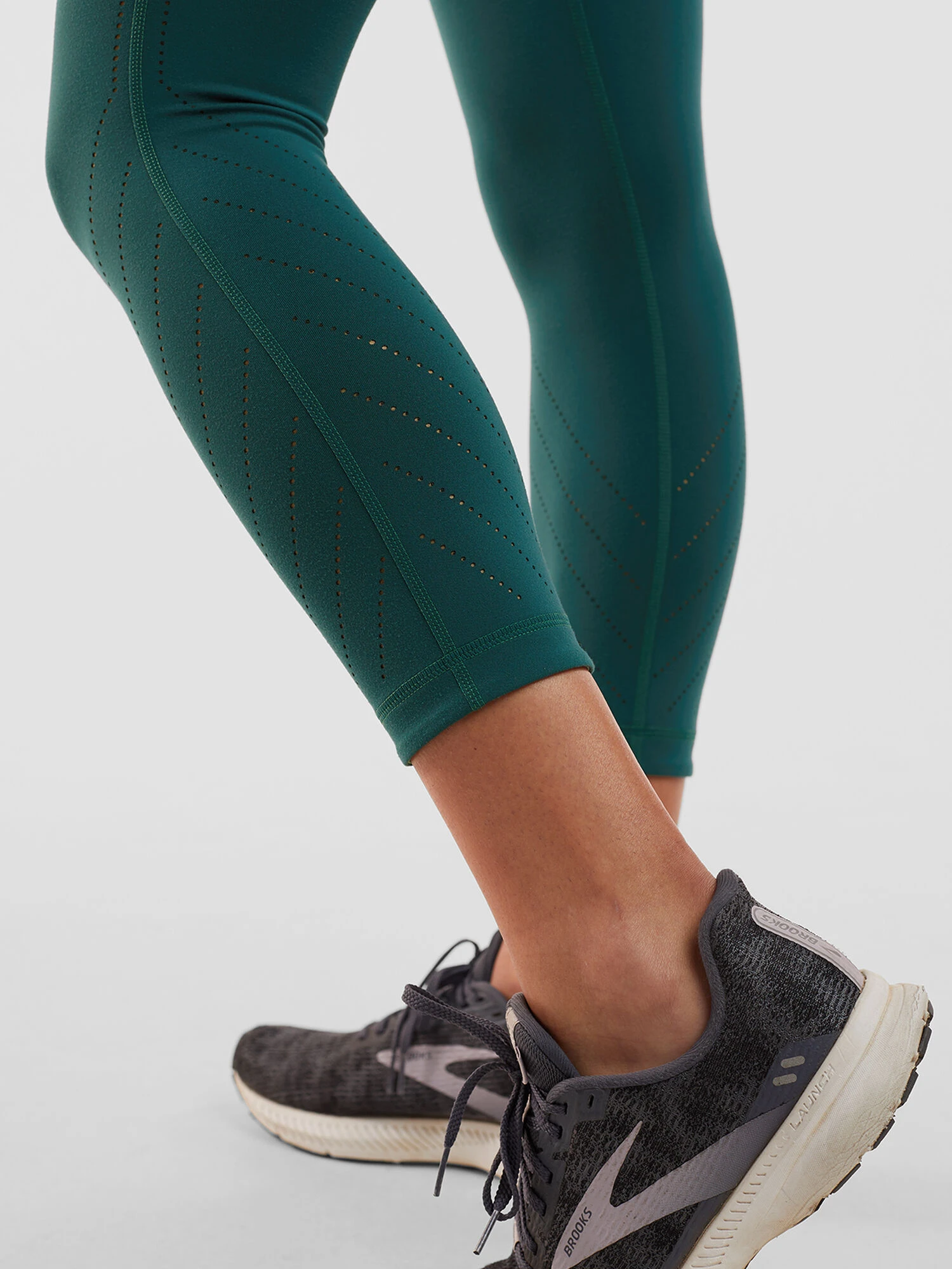 Mad Dash Lite Reversible Crop Tights - Perforated 10 Mad Dash Lite Reversible Crop Tights - Perforated - Image 8