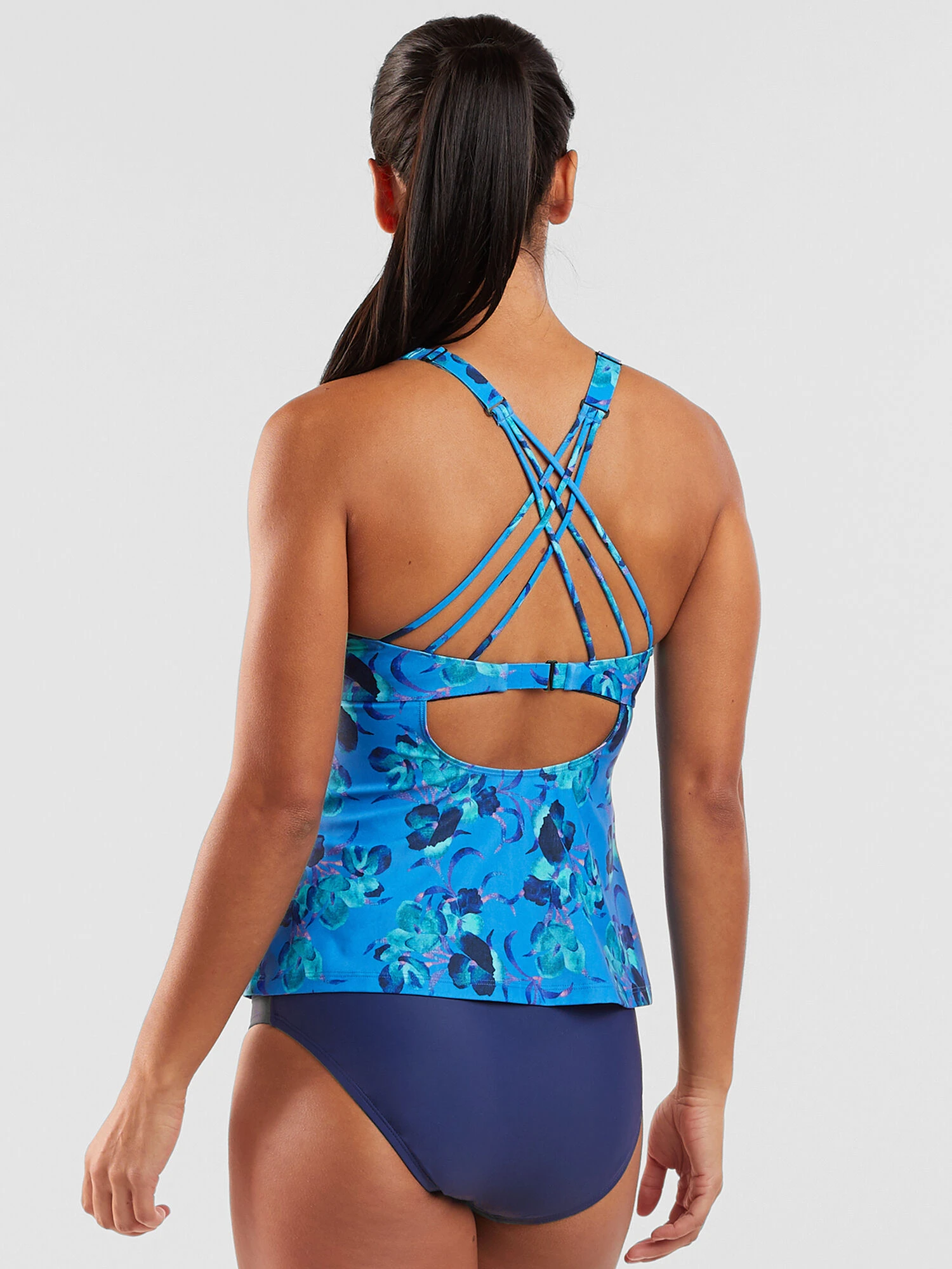 Aria Underwire Tankini Top - Chili Blossom 4 Aria Underwire Tankini Top - Chili Blossom - Image 2