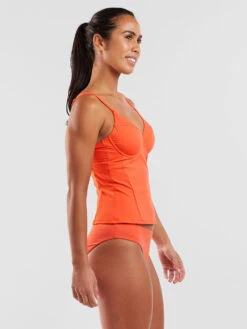 Bodacious 2.0 Underwire Tankini Top - Solid Ribbed -Prana Sportswear Shop 600926 03