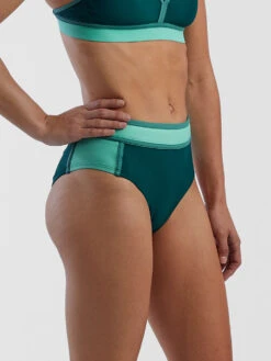 Rockaway High Waisted Bikini Bottom - Colorblock -Prana Sportswear Shop 600930 03