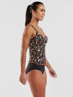 Bodacious 2.0 Underwire Tankini Top - English Garden -Prana Sportswear Shop 600945 04