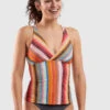 Prana Ferguson Tankini Top - Baja Stripe 2 Prana Ferguson Tankini Top - Baja Stripe -Prana Sportswear Shop 615270 01