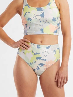 Streamline High Waisted Bikini Bottom - Barrier Reef 10 Streamline High Waisted Bikini Bottom - Barrier Reef -Prana Sportswear Shop 633527 02