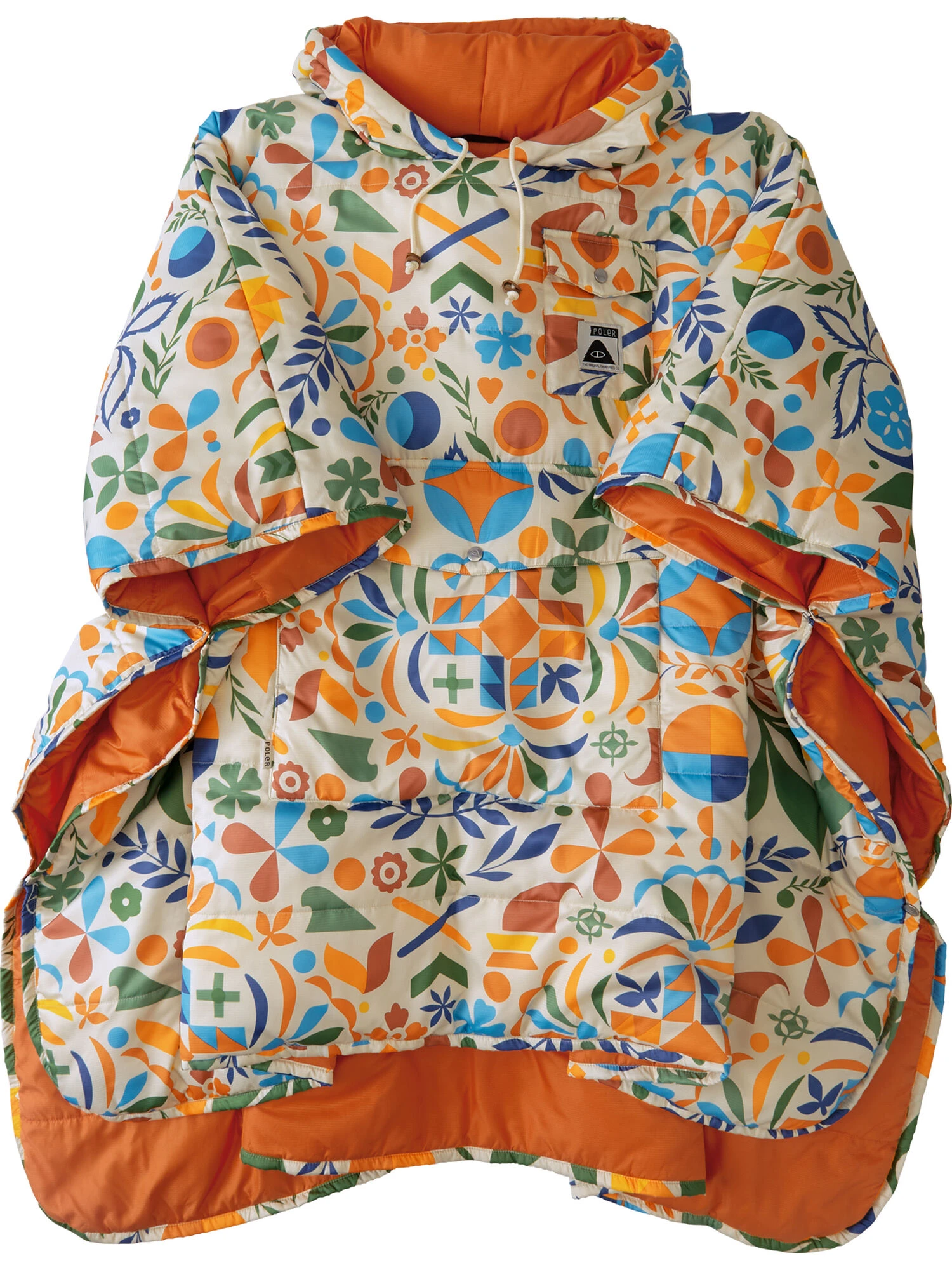 POLER Twin Flames Camp Poncho 4 POLER Twin Flames Camp Poncho - Image 2