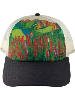 Galleria Trucker Hat - Paintbrush Flower -Prana Sportswear Shop 718917 03
