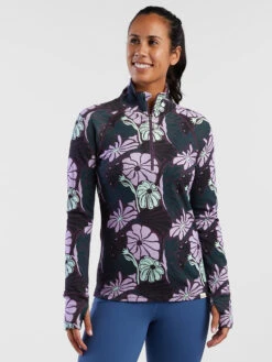 What The Bluff 1/2 Zip Long Sleeve Top -Prana Sportswear Shop 811702 03